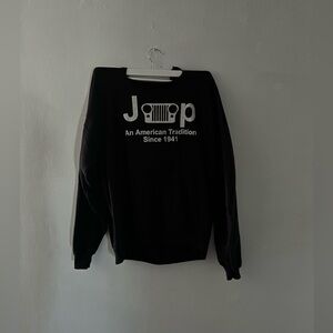 Jeep hoodie, Size Large, color black
